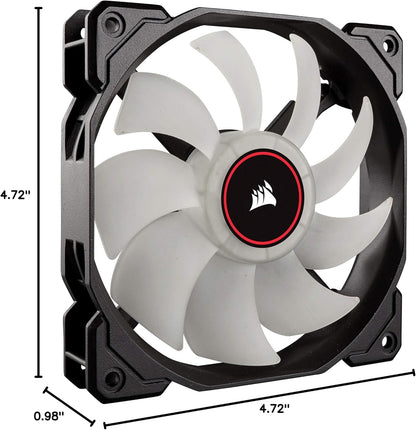 AF120 LED Low Noise Cooling Fan - 120 Mm, 4.72 Inches, Desktop Compatible