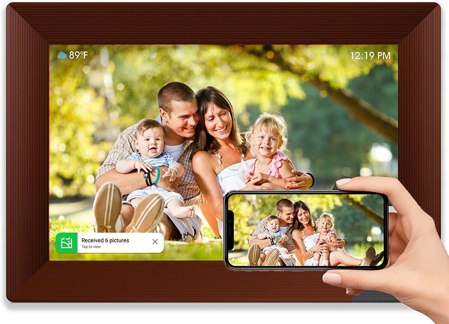 Keyboard Case for Ipad Air 13(M3/M2) and Ipad Pro 12.9 (6Th, 5Th, 4Th, 3Rd Gen), Magnetic Keyboard Case with Multi-Touch Trackpad, Floating Cantilever Stand, Backlit Wireless Keyboard