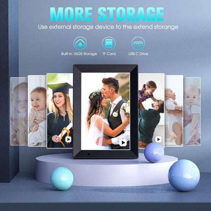 Keyboard Case for Ipad Air 13(M3/M2) and Ipad Pro 12.9 (6Th, 5Th, 4Th, 3Rd Gen), Magnetic Keyboard Case with Multi-Touch Trackpad, Floating Cantilever Stand, Backlit Wireless Keyboard